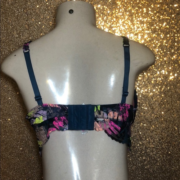 SALEVS PINK TROPICAL PUSH UP BRALETTE NWT - Picture 4 of 4
